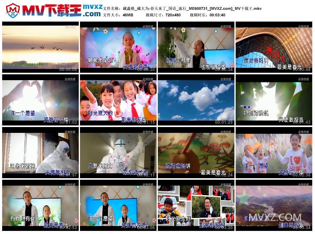 藏鑫格_藏大为-春天来了_国语_流行_ME600731